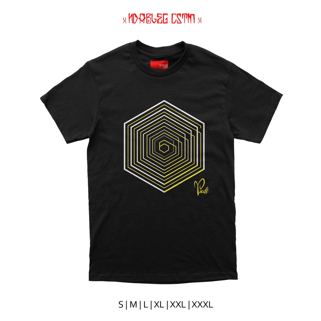 kaos band padi reborn combed 24s