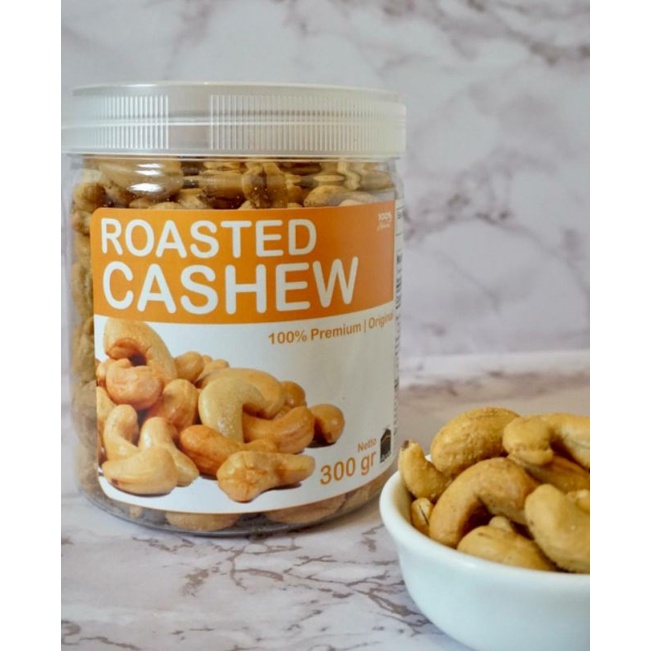 

Roasted Cashew Original Super 300 gram Kacang Mede Premium