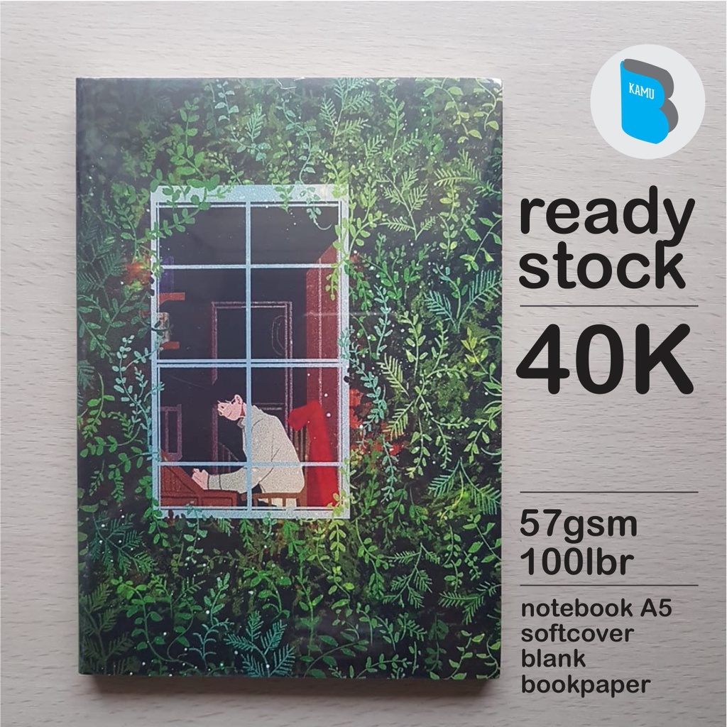 

[57/72/90 gsm] Notebook Buku Catatan Diary Jurnal Bookpaper - Boy Plant