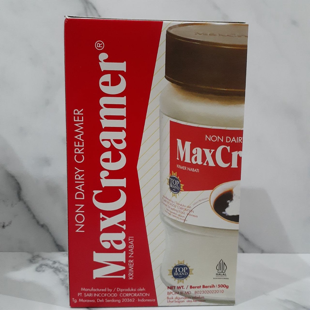 

Krimer Nabati Max Creamer kemasan refill 500g