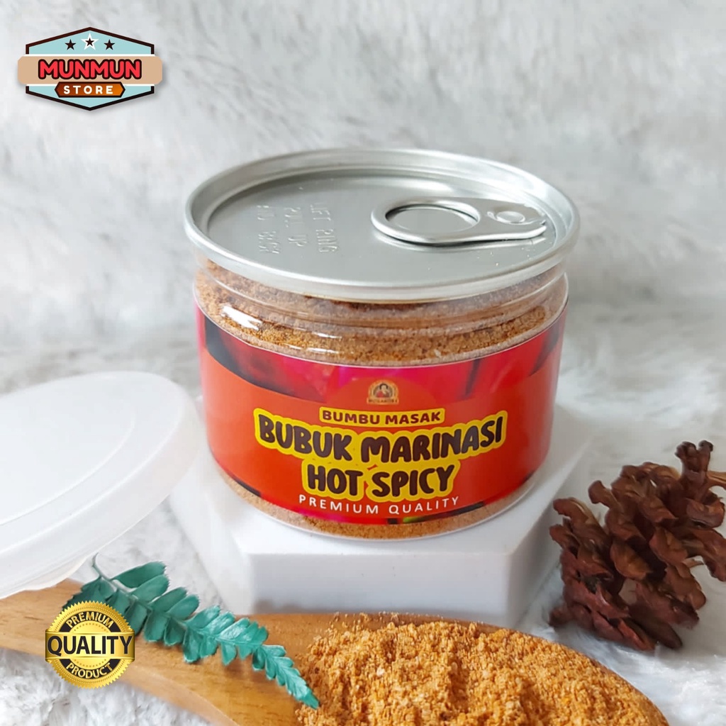 

Pet Can Rempah Bumbu Marinasi Pedes Chicken Marinade Spicy Powder Kualitas Premium