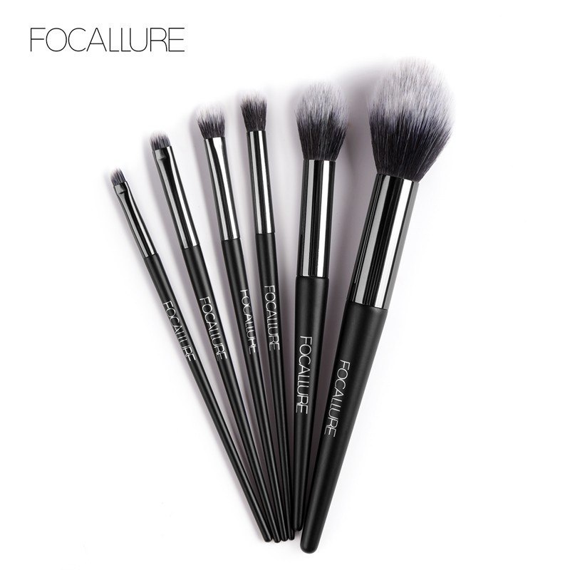 NIK - FOCALLURE Brush Set 10pcs dan 6pcs Professional makeup tools ORIGINAL