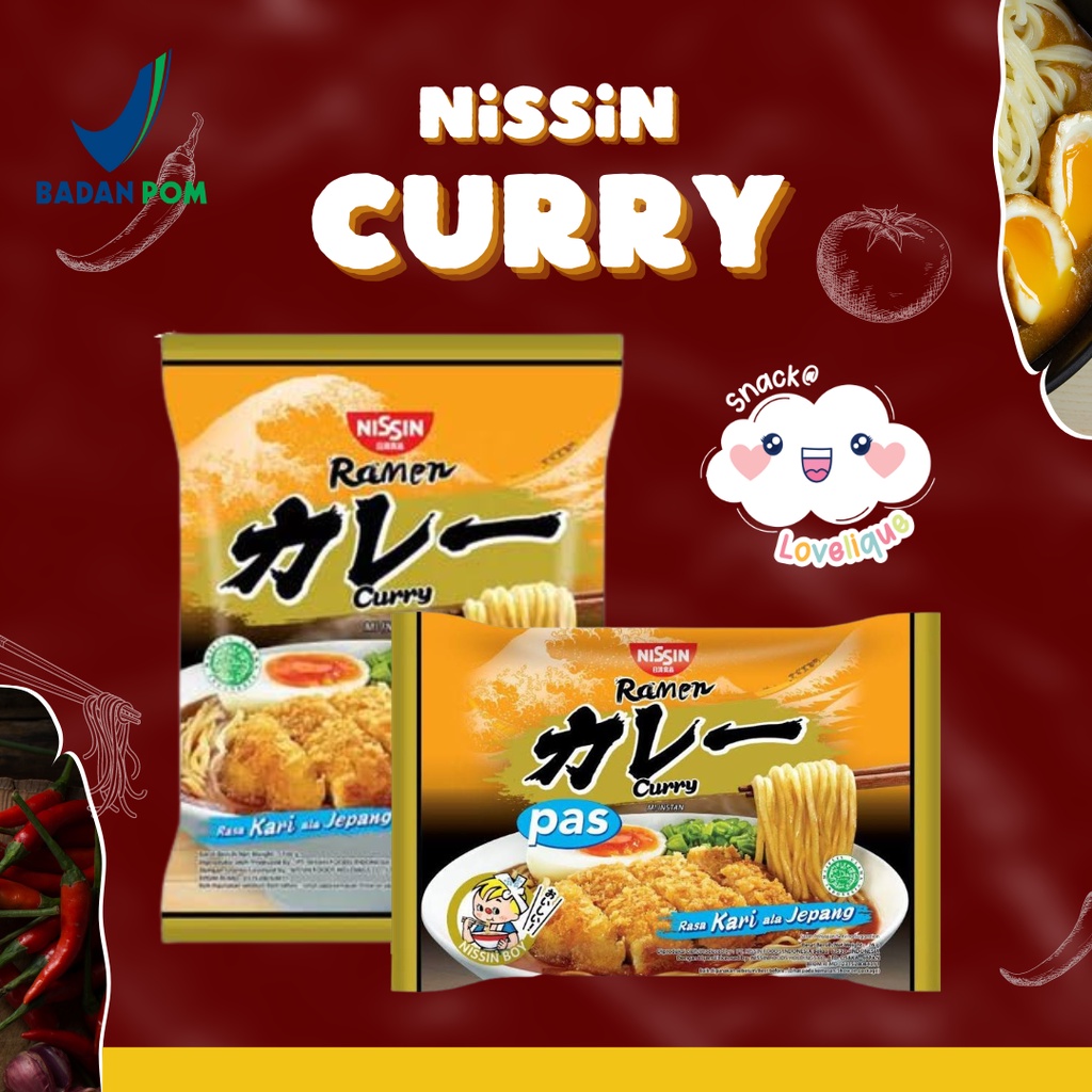 

Nissin Curry Ramen - Mie Instan / Instant Noodle - Nissin Gekikara