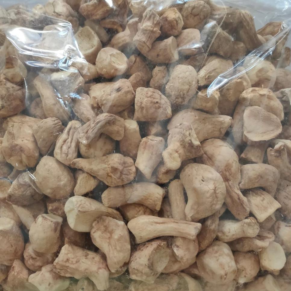 

۩ 1000gr Kaki r Kering Premium - Dried Mushroom Stem - Kaki r Hioco ☆