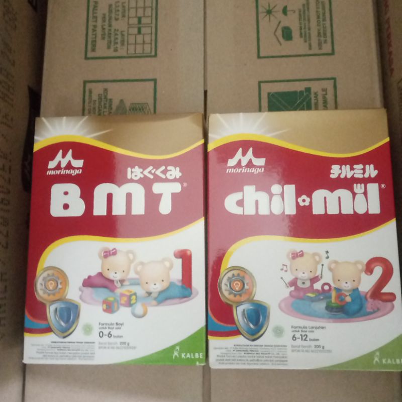 Morinaga BMT 0 6 bulan Chil mil 6 12 bulan 190gr