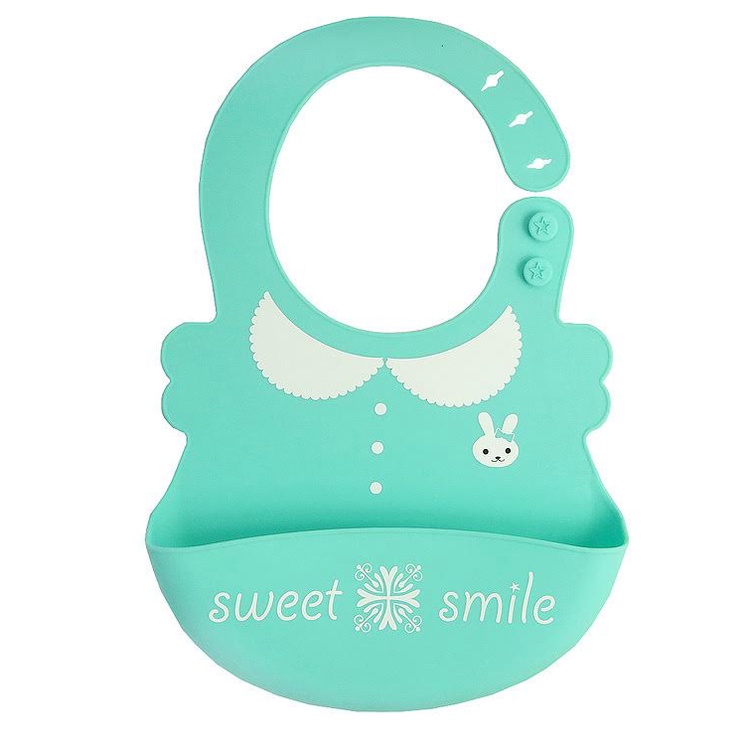 MURMURE I JJ OVCE SILICONE BABY BIB