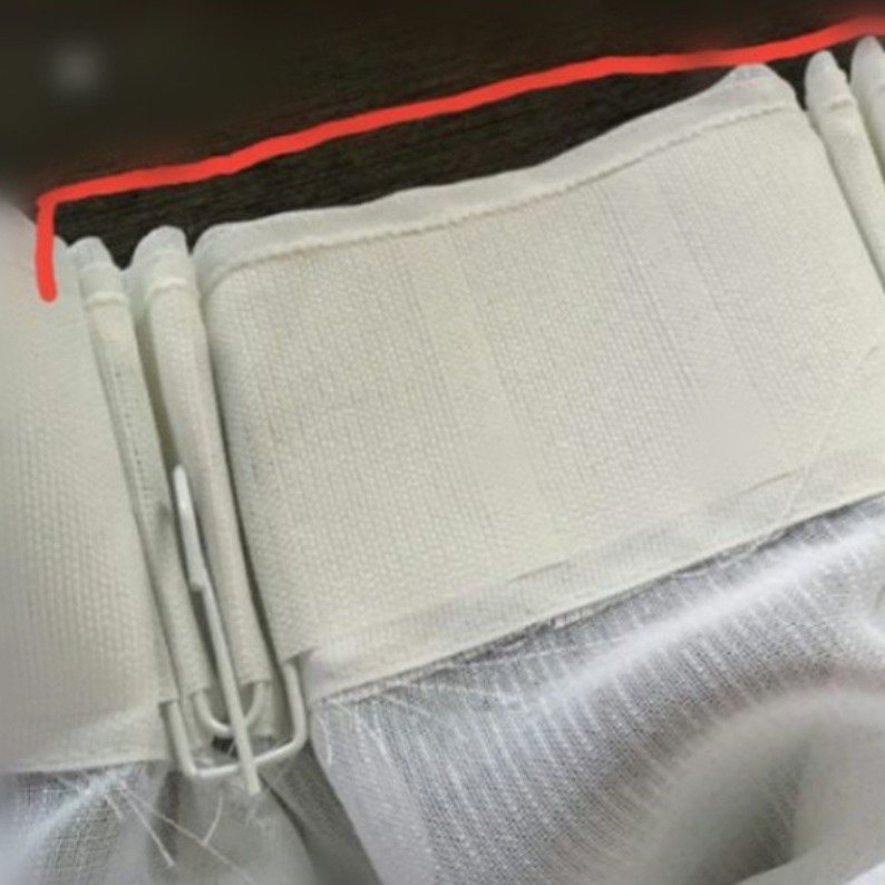 kawat besi Kait hook horden Gorden Gordeng Hordeng Tirai vitras 4 kaki