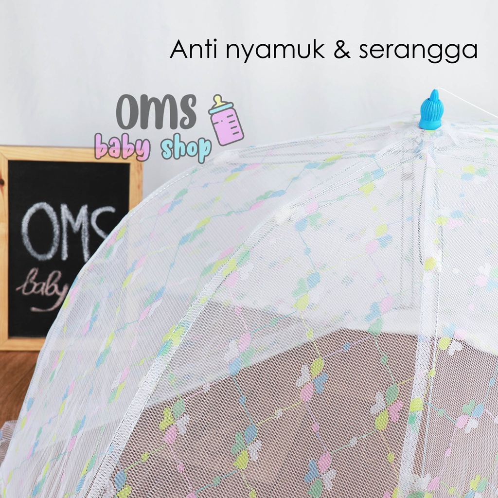 [ JUMBO 65 x 100 cm ] Kelambu Bayi / Kojong Anti Nyamuk dan Serangga / Kelambu Kojong Bayi BEST SELLER