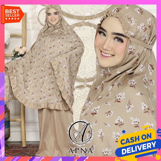Mukena Dewasa Terbaru 223 Jumbo Bahan Adem Alat Sholat Wanita Terusan Bali Putih Mukenh Seserahan Pe