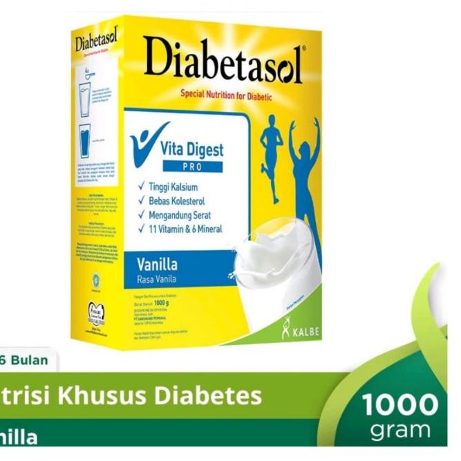 

► SUSU DIABETASOL 1000 GR/DIABETASOL VANILA COKLAT 1KG ➽