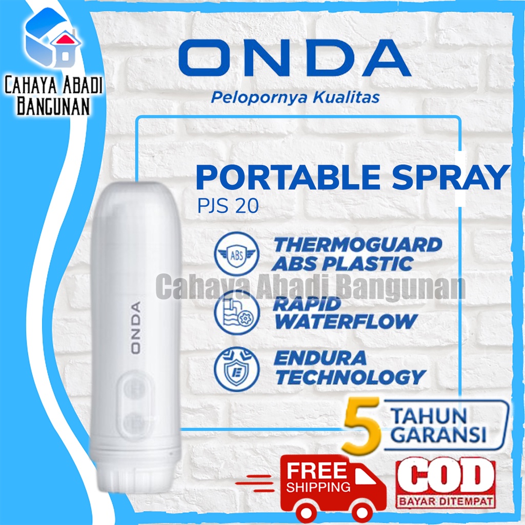 ONDA Portable Travel Shower Spray PJS 20