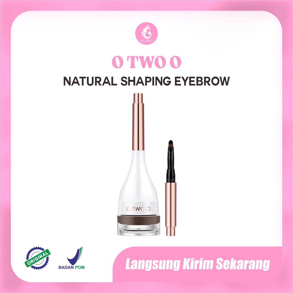 O.TWO.O Eyebrow Dying Cream Natural Shaping waterproof