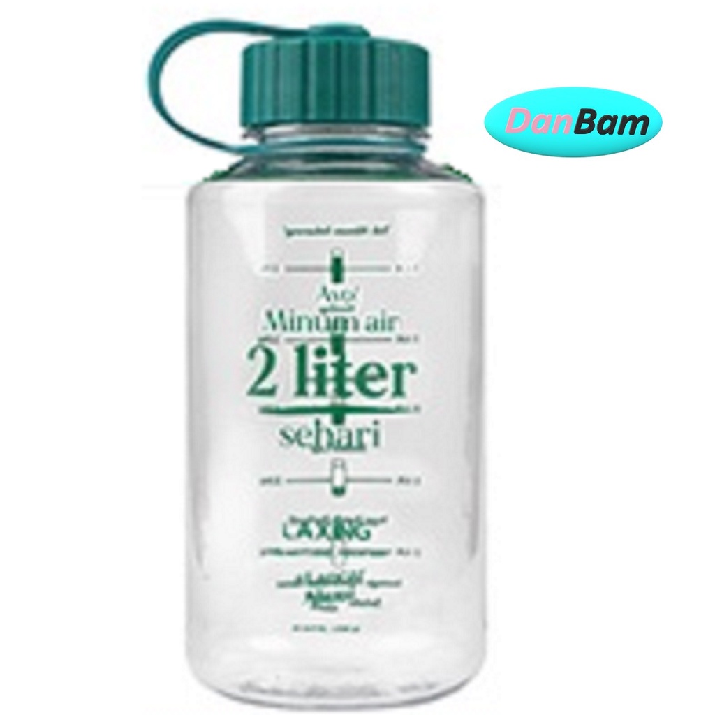 Botol Air Minum 2 L liter Laxing Water Bottle dengan Design Eksklusif