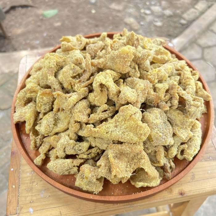 

Kripik kulit ayam crispy 250gr/500gr/1kg - 250gr