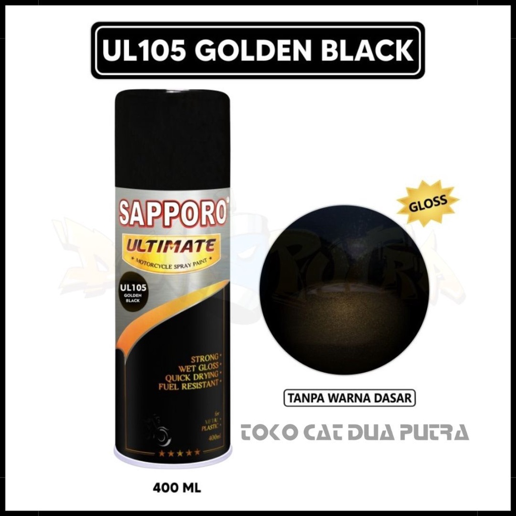 Sapporo Ultimate 400ml UL105 Golden Black