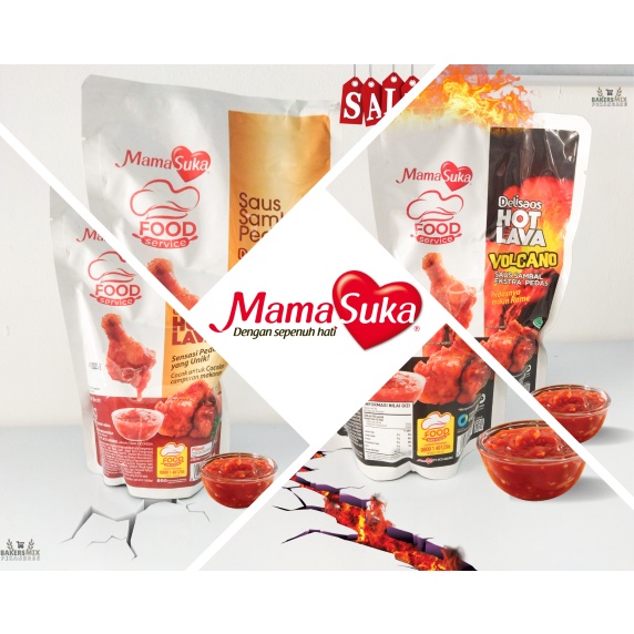 

Delisaos Mamasuka 1 KG (HOT LAVA & HOT LAVA VULCANO) BPOM RI √