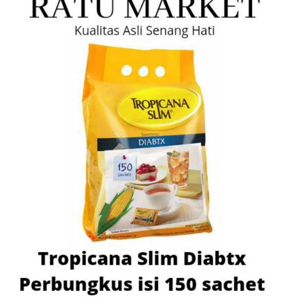 

★ TROPICANA SLIM DIABTX 150 SACHET / GULA KHUSUS ✶