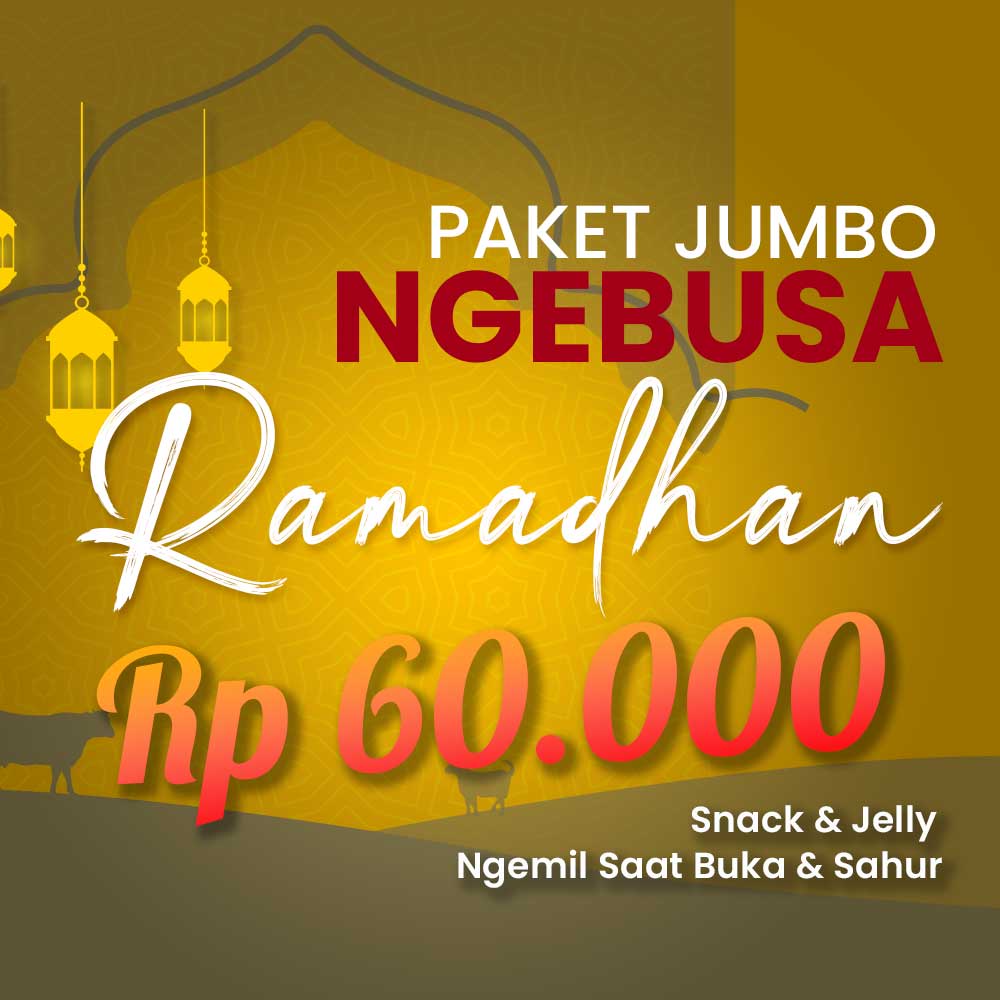 PAKET JUMBO NGEBUSA POTATO CHIPS DAN JELLY