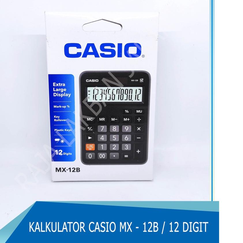

➯ Kalkulator / Calculator CASIO MX - 12B / 12 Digit Layar Besar ♠