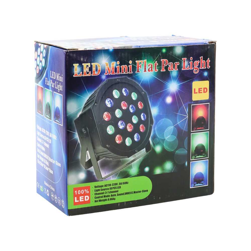 Lampu Sorot LED RGB Spotlight DMX Port 40W 240V LED - AL36 - Black