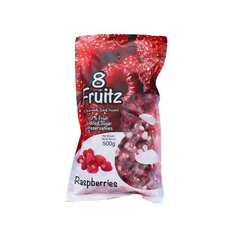 

8 Fruitz IQF raspberry/raspberries 500 Gr