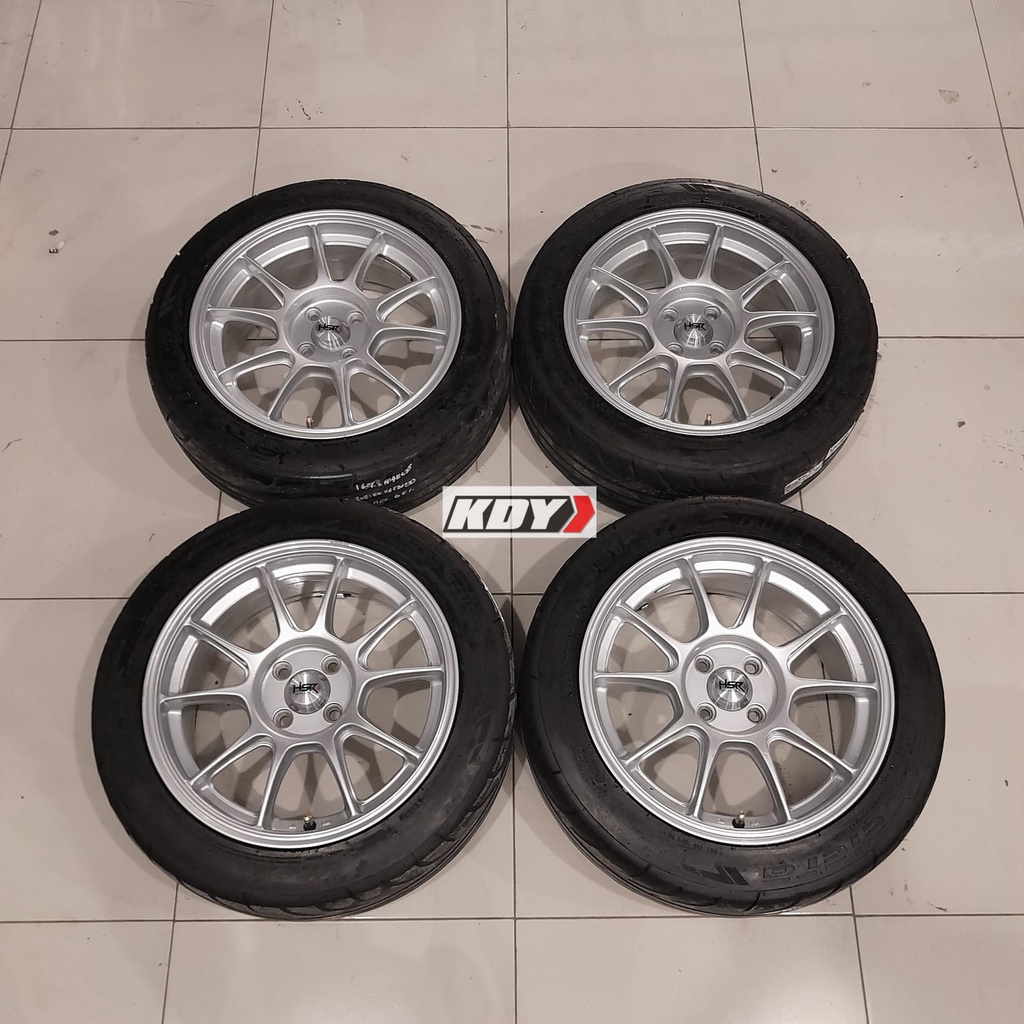 VELG MOBIL RACING SEKEN SECOUND COPOTAN HSR ZICO RING 16 + BAN 205 55 R16