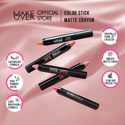 AURORA - MAKE OVER Color Stick Matte Crayon 2.6 g - Lipstick Matte