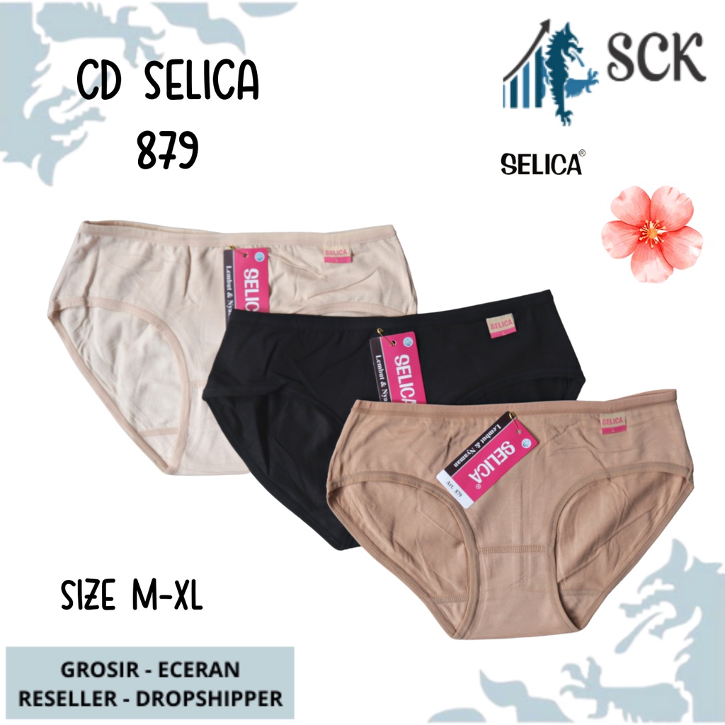 CD SELICA 879 Mini Wanita / Celana Dalam Wanita SELICA / Pakaian Dalam Perempuan 879 M-XL - sckmenwear GROSIR