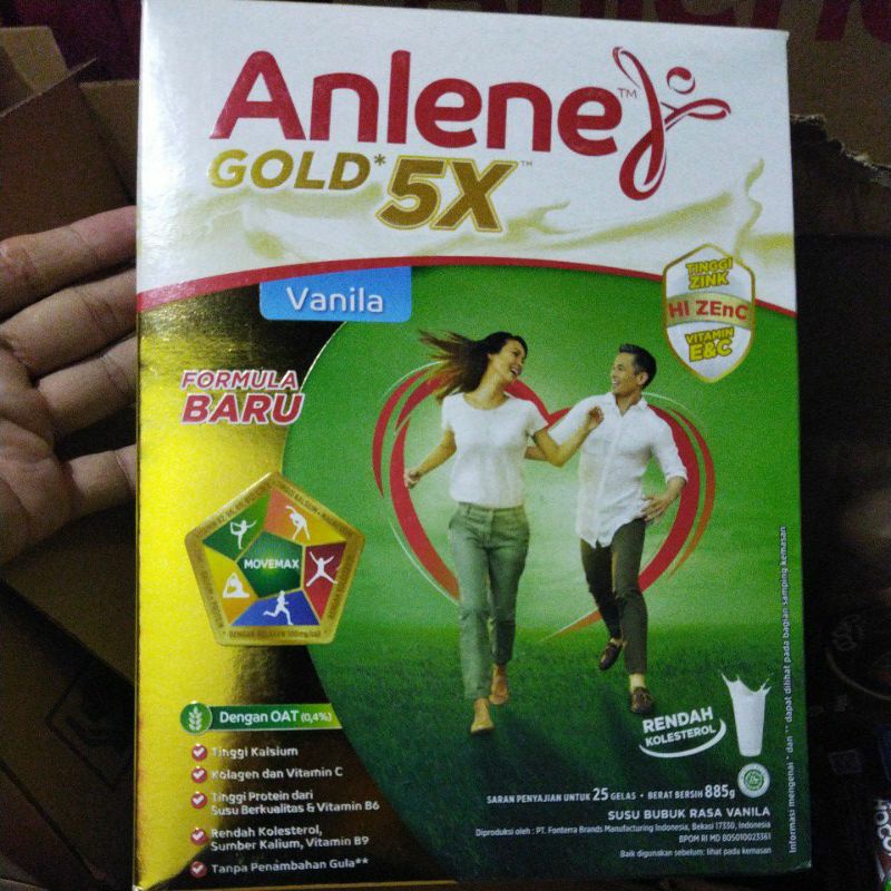 

Anlene gold 5x 850gr