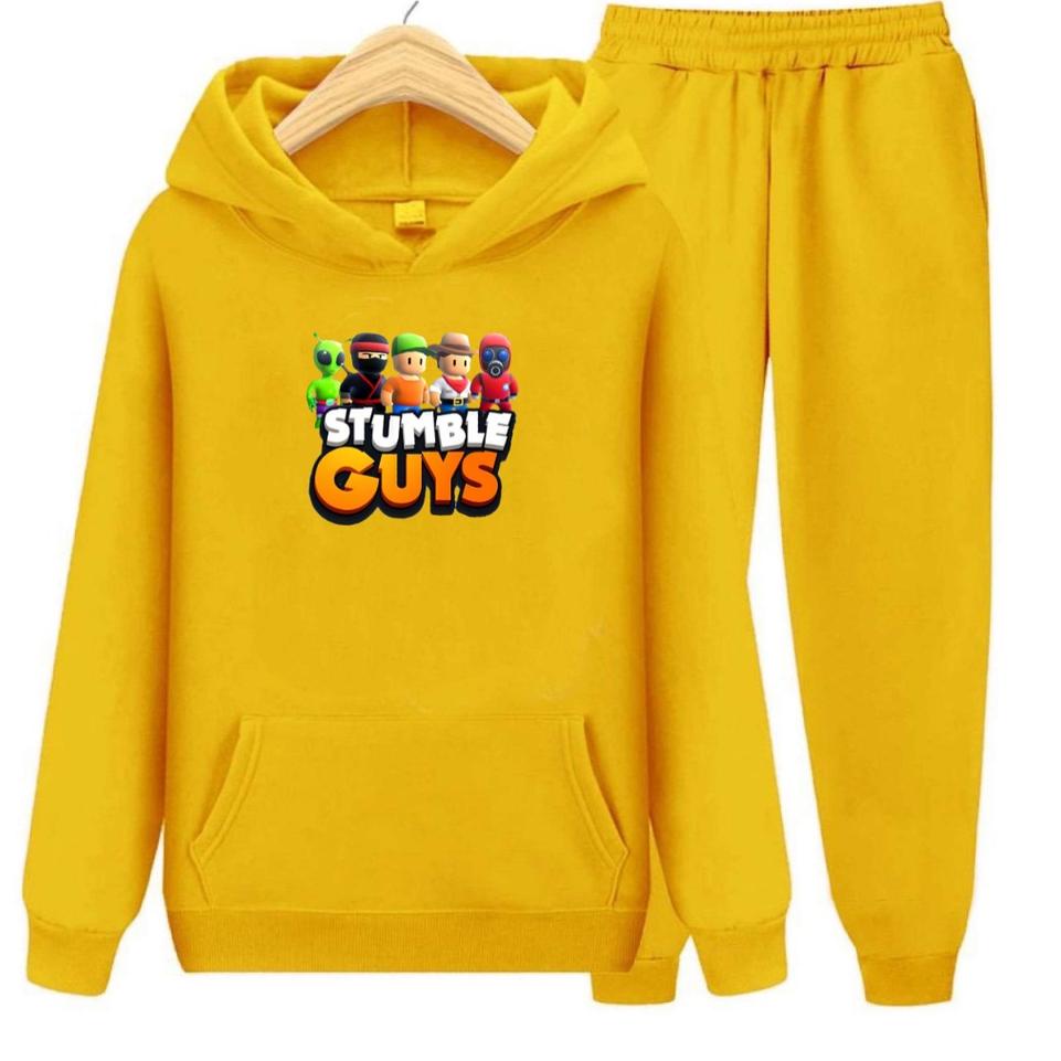 SERBA MURAH Y23 Setelan Sweater Anak Stumbel Game /Baju Sweater Hoodie Anak ラ