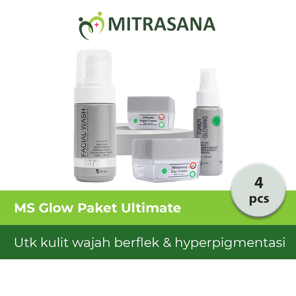 MS Glow Paket Ultimate - Paket Wajah