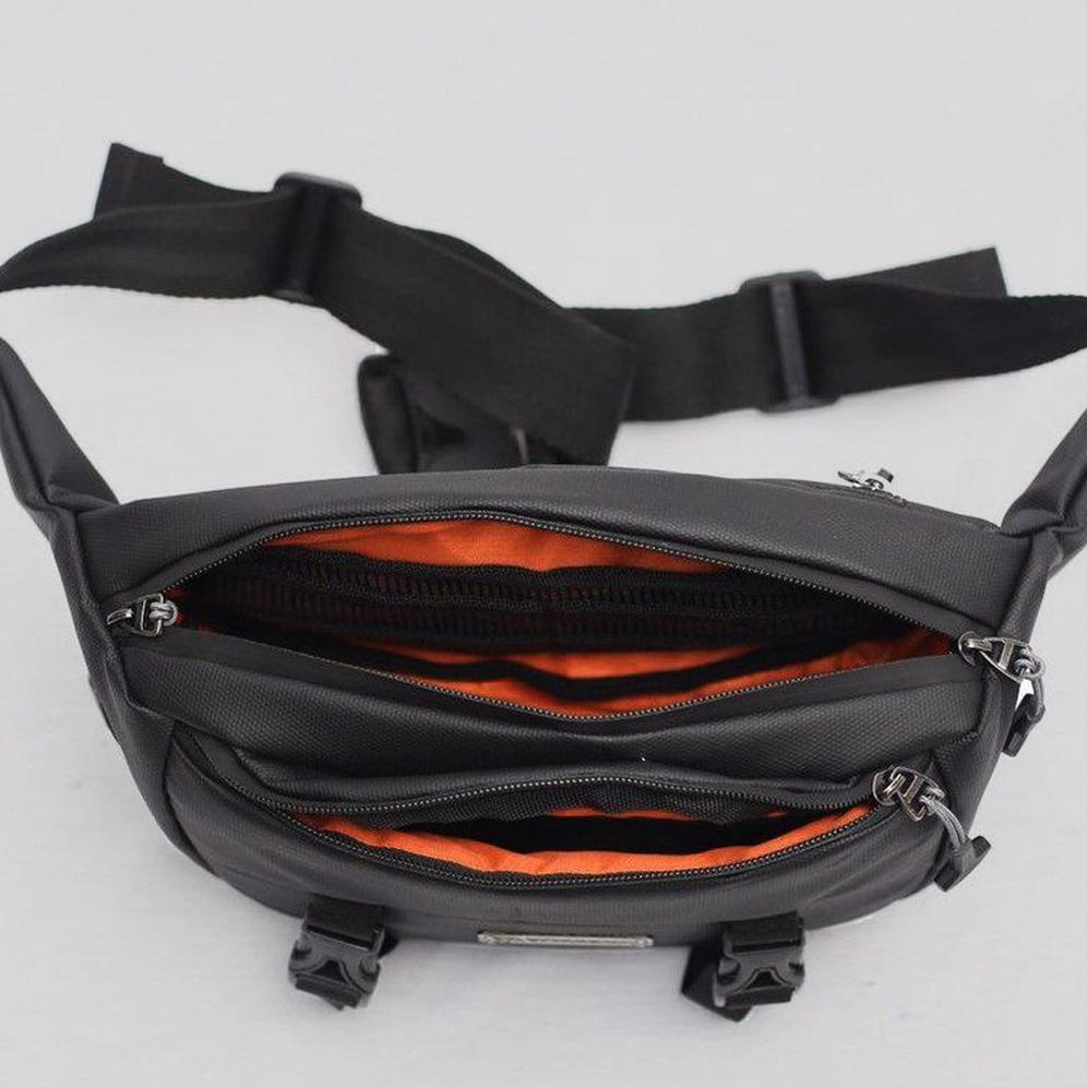 Waistbag Pria Wanita Waterproof Original Bahan Polyester Bimo - Yakut Mokamula