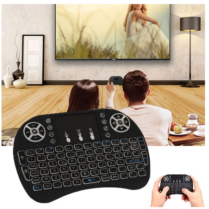 Mini i8 backlit Keyboard Wireless led Backlight Android Touchpad Mouse Tv Box