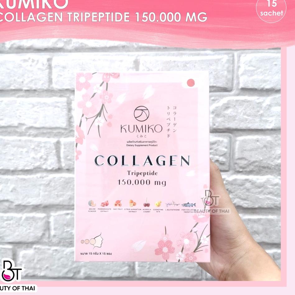 Suplier1 KUMIKO COLLAGEN TRIPEPTIDE 150.000mg - COLLAGEN PENCERAH KULIT - COLLAGEN ANTI AGING ORIGIN