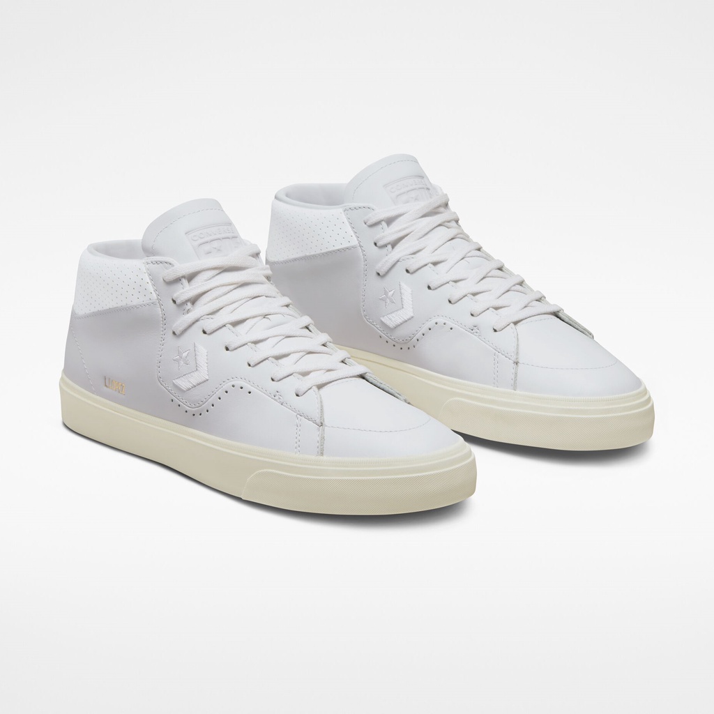 Converse Cons Louie Lopez Pro Leather Mid Top White - Original