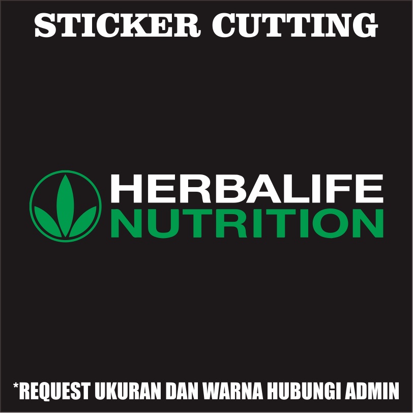 Stiker Cutting Herbalife Nutrition / Sticker Cutting