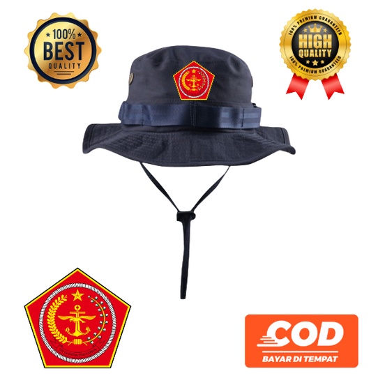 Topi rimba model TNI Tentara nasional indonesia premium grosirsweterbandung