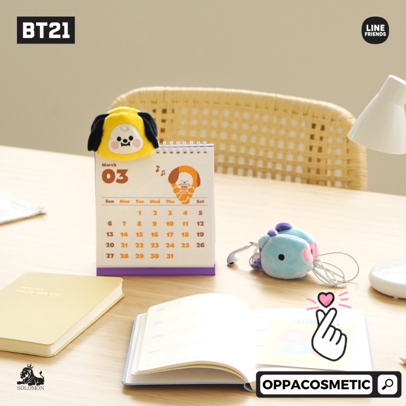 OFFICIAL BTS X BT21 Crocodile Hair Clip