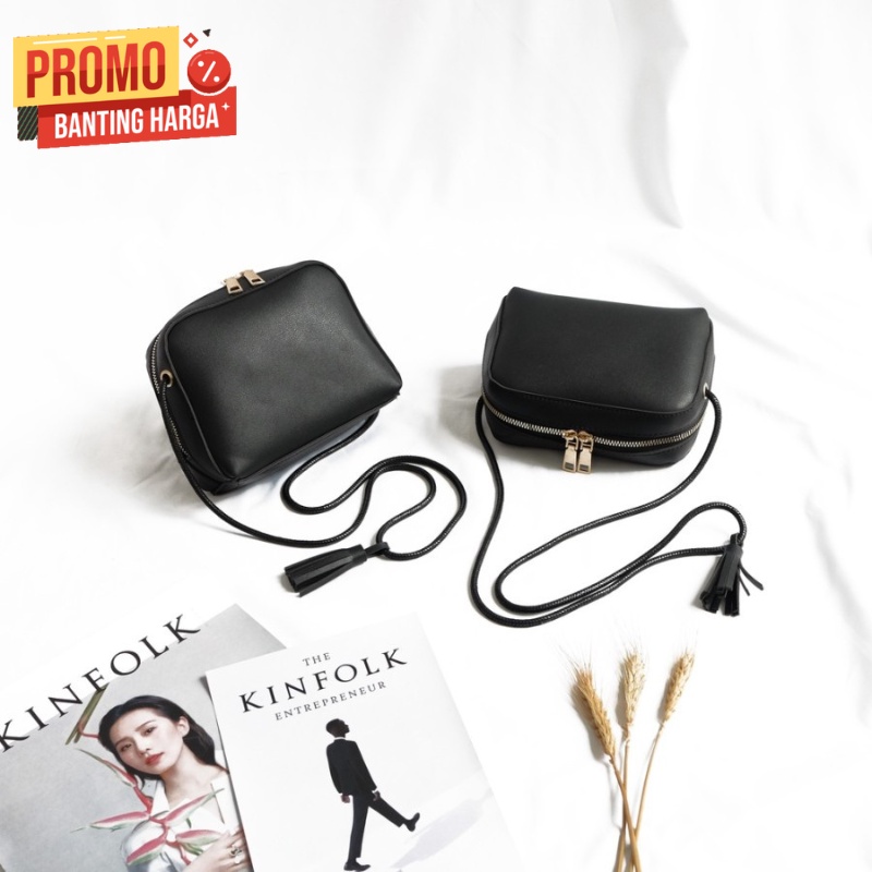 Tas Selempang Wanita Nattaya Slingbag Square