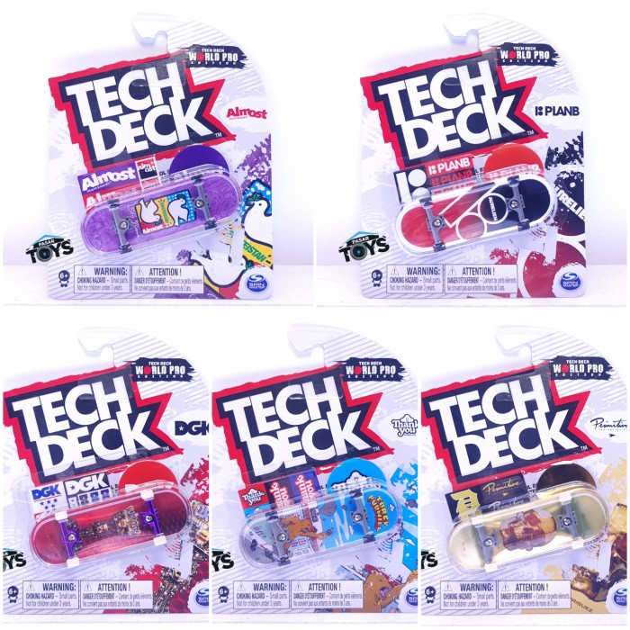 Tech Deck 96Mm Fingerboards Techdeck World Pro Edition #Original
