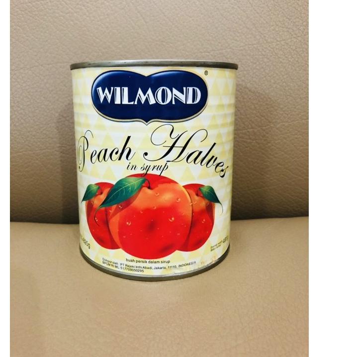 

COD✔️-wilmond peach kaleng buah persik 825gr