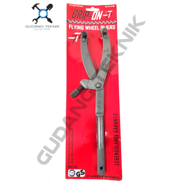 Kunci Tahanan Rumah Kopling Matic 19-109 GRIP ON / Flying Wheel Pliers Treker CVT Matik Motor 19 109 GRIP ON