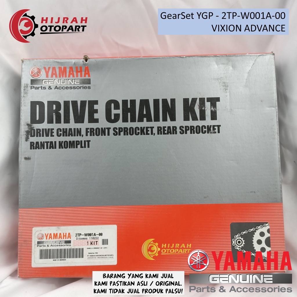 GearSet YGP - 2TP-W001A-00 VIXION ADVANCE