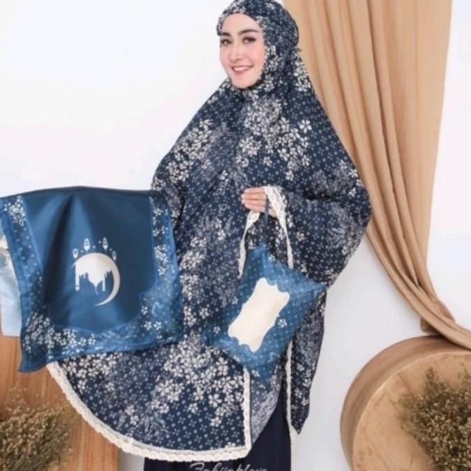 Full Set Sajadah Mukena Alina Traveling