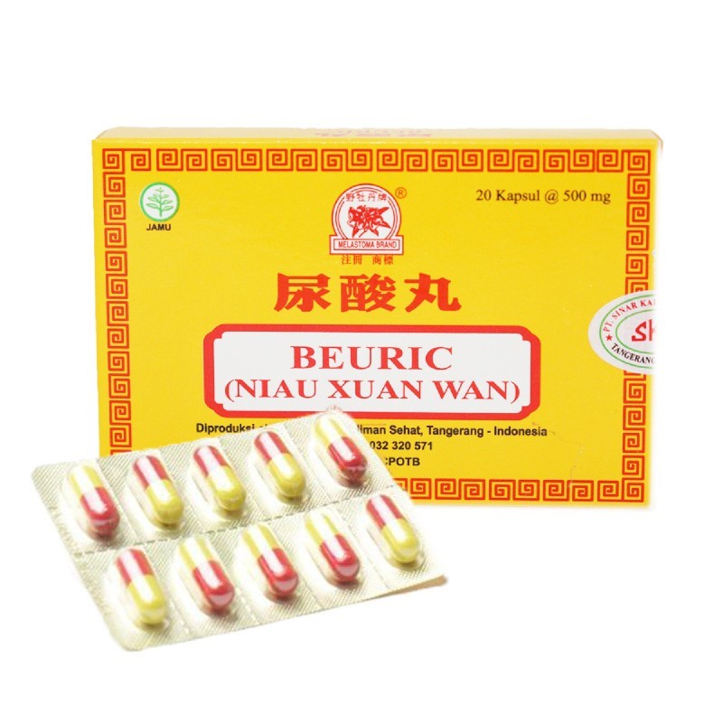 

Beuric Niao Xuan Wan Obat Asam Urat