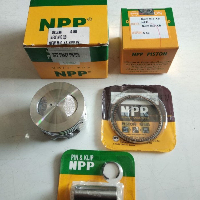 Free Ongkir Piston Kit Seher Paket Npp Mio Xb Ukuran Os Std 50 100