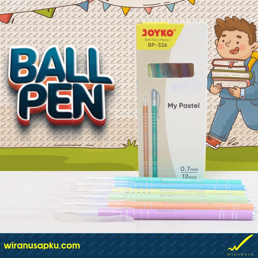 

Pena Joyko BP-336 My Pastel