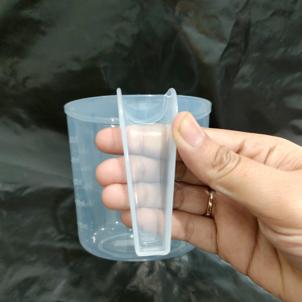 Gelas Takar Plastik 500 cc / Gelas Takar 500ml Serbaguna untuk Air, Beras Multifungsi / Gelas takar tantos / Measuring cup