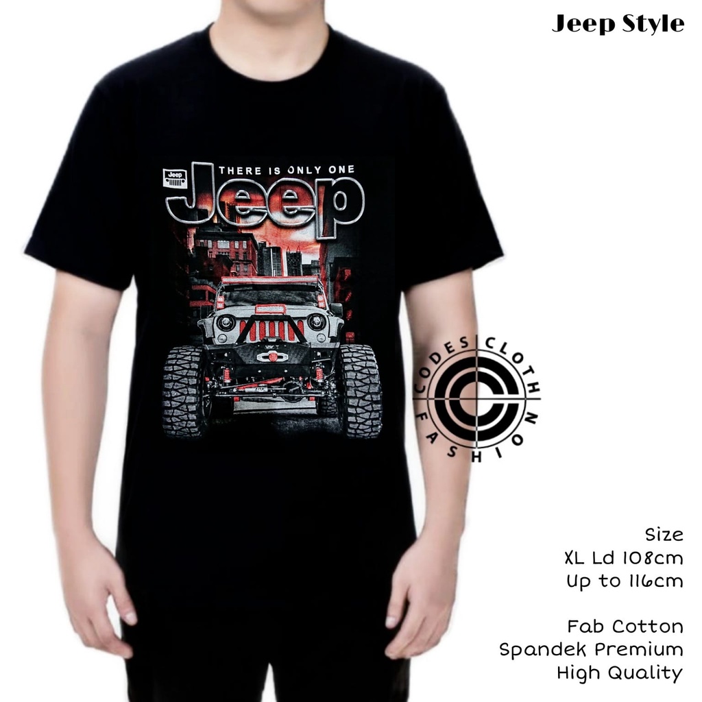 Black Tshirt Kaos Casual Simple True Project XL