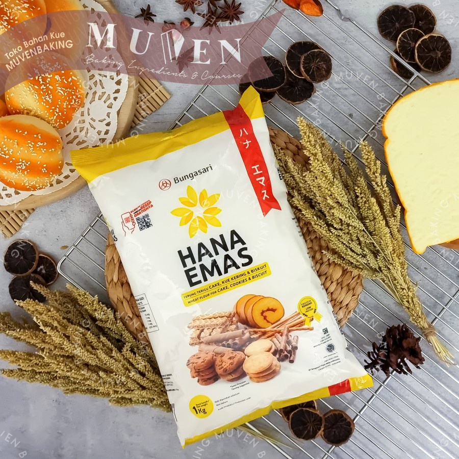 

BUNGASARI HANA EMAS 1 KG (TERIGU)